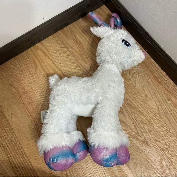 Build a Bear Glisten Rudolph Reindeer Plush Snowflake Charm Stuffed Animal - Picture 7 of 8